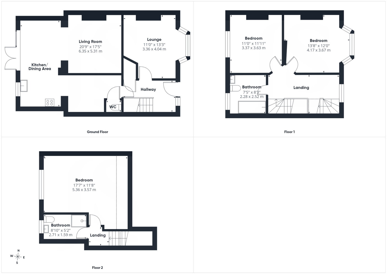 43, Twitten Way, Worthing floorplan