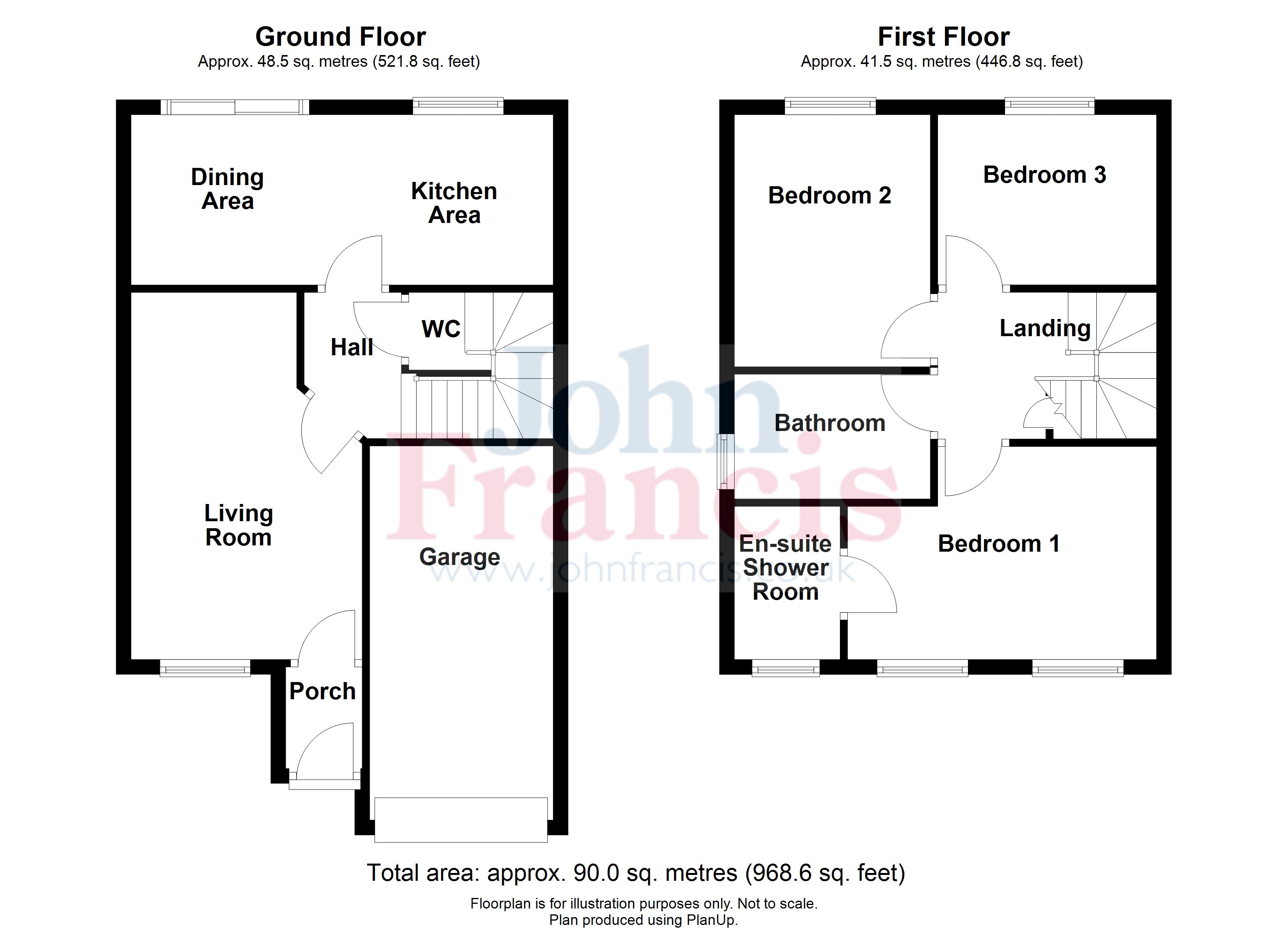 12, Keep Hill Close, Pembrokeshire floorplan