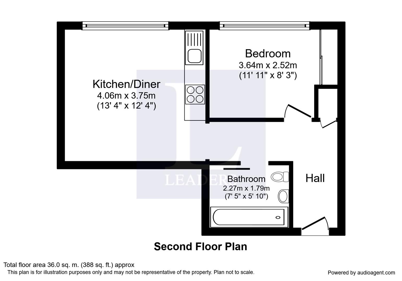 1 Bedrooms Flat for sale in Burrell Road, Haywards Heath RH16