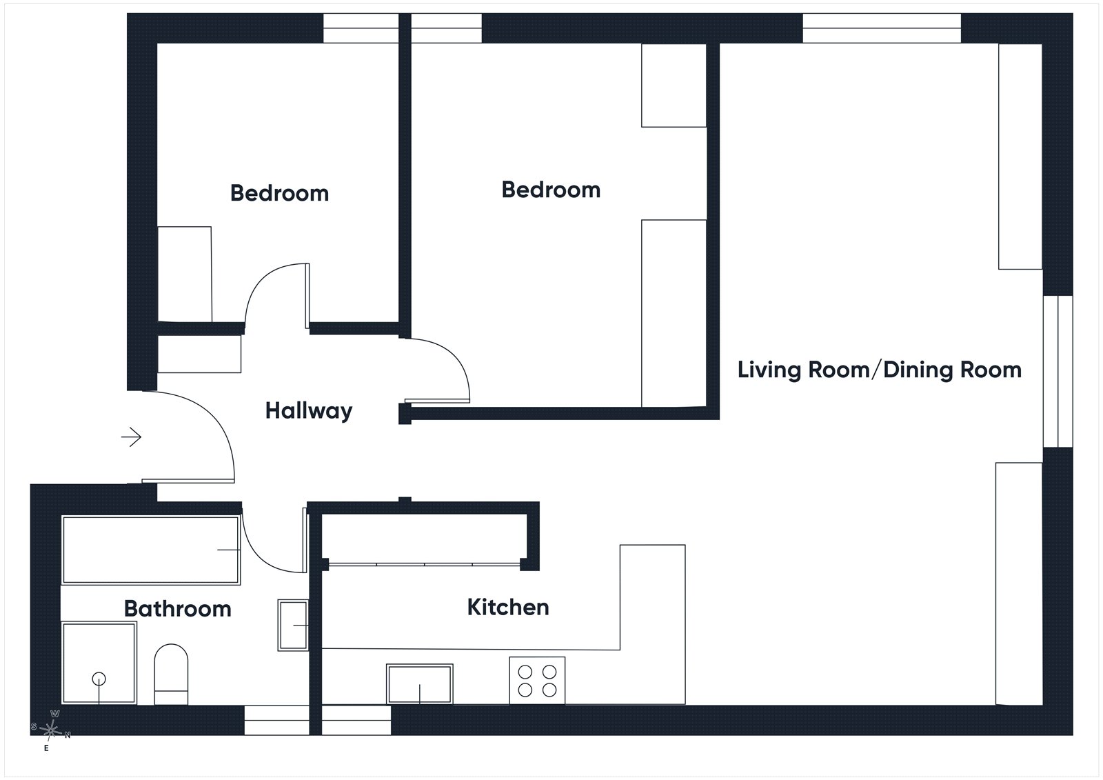 Vittoria Street, Birmingham floorplan
