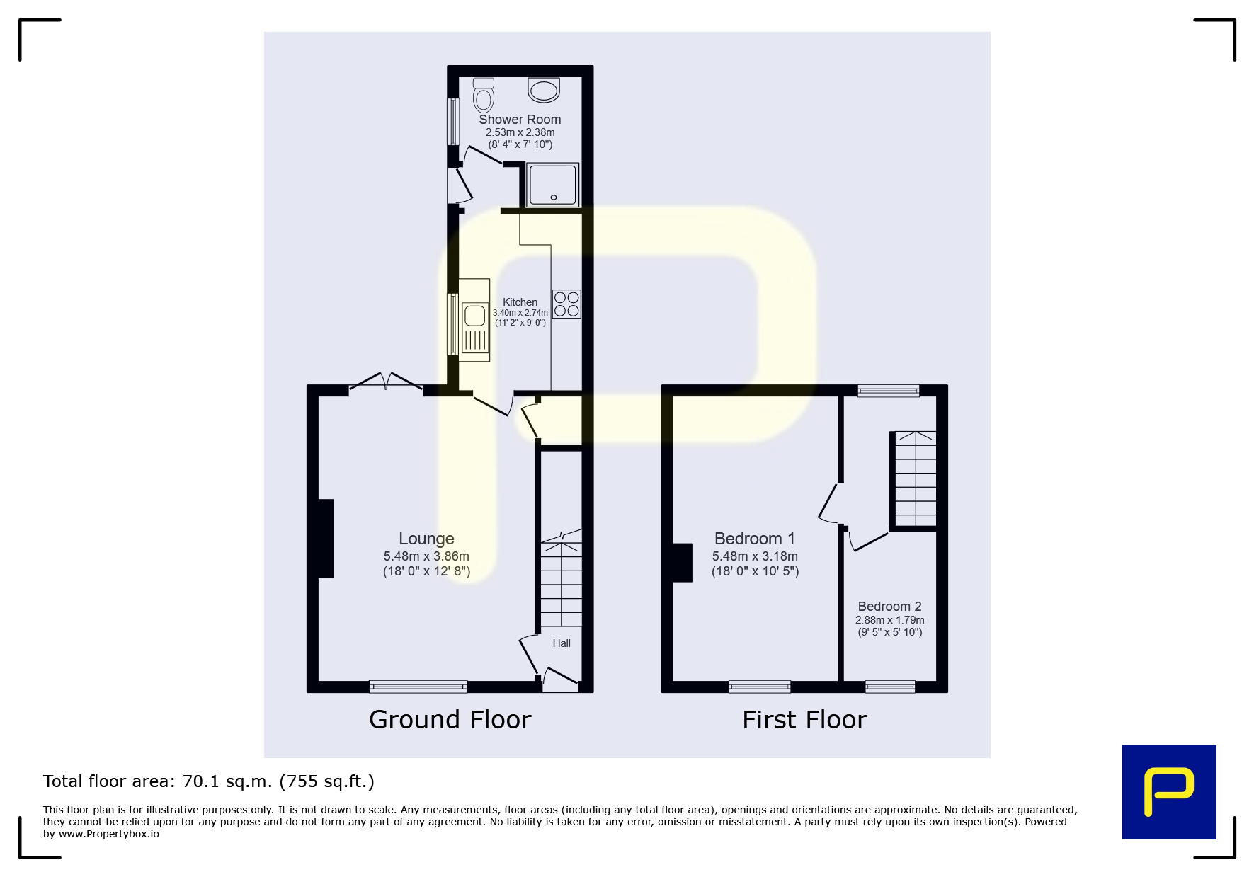 16, Elm Street, Jarrow floorplan