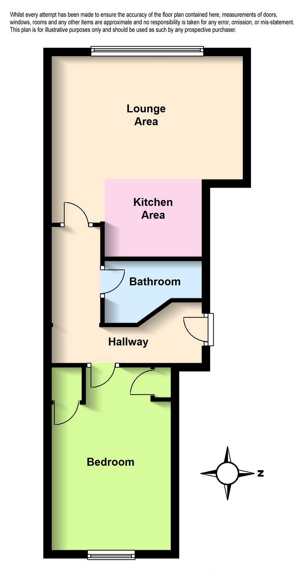 1 Bedrooms Flat to rent in Lennox Mews, Chapel Road, Worthing BN11