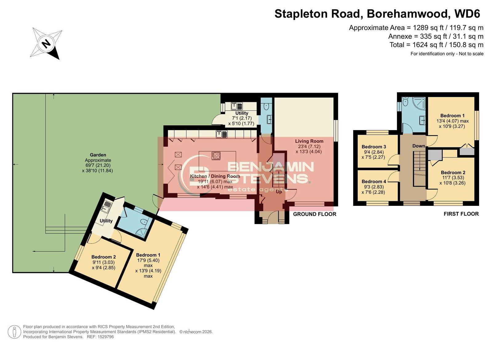 Stapleton Road, Borehamwood floorplan