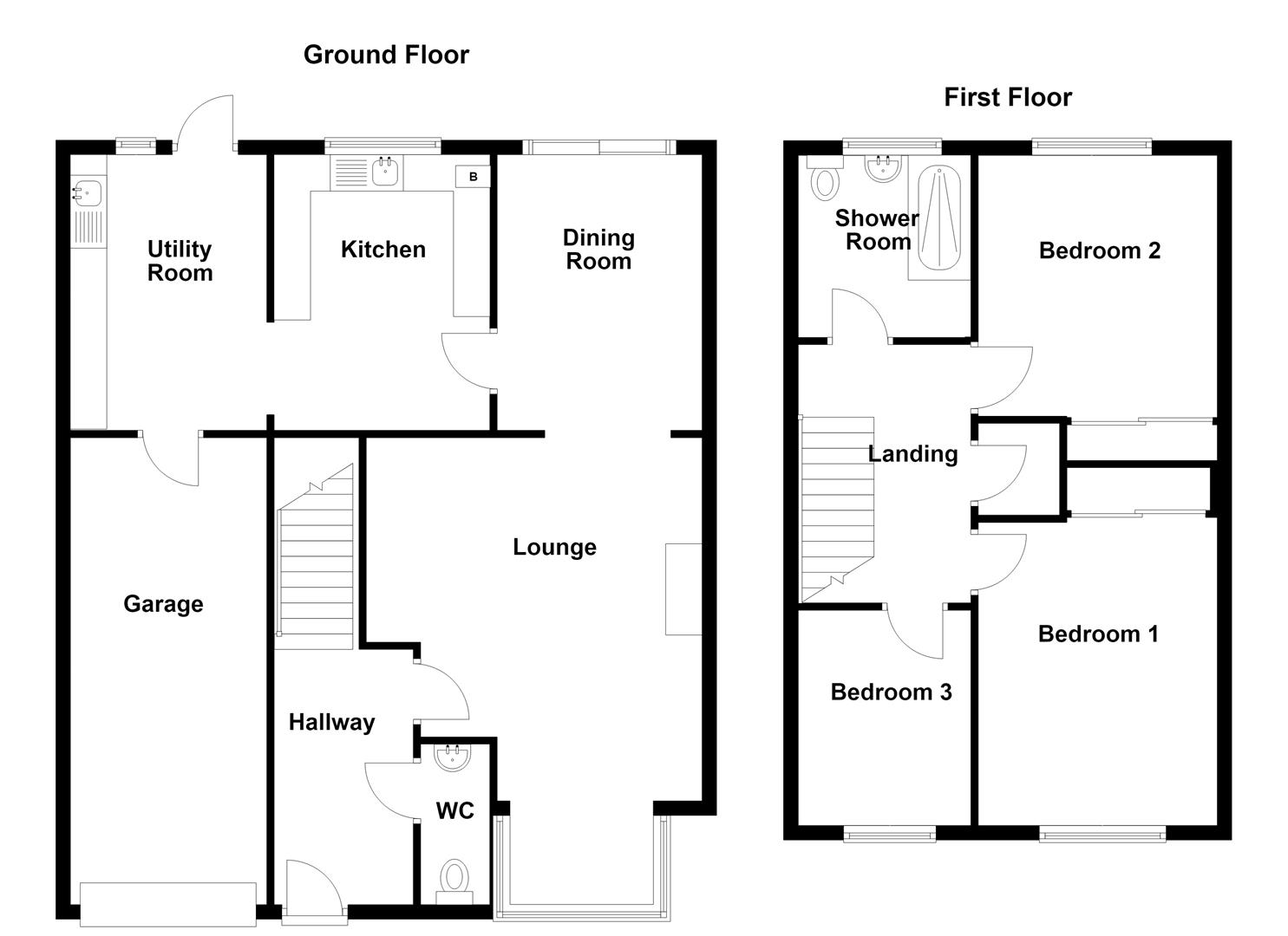 9, Hallett Close, Saltash floorplan