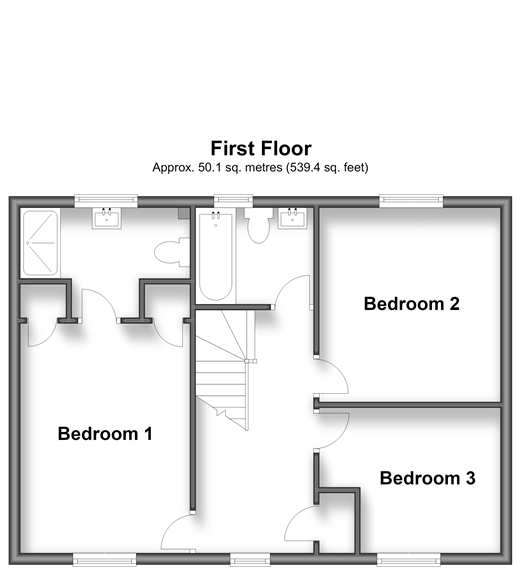 School Square Aylesham, Canterbury floorplan