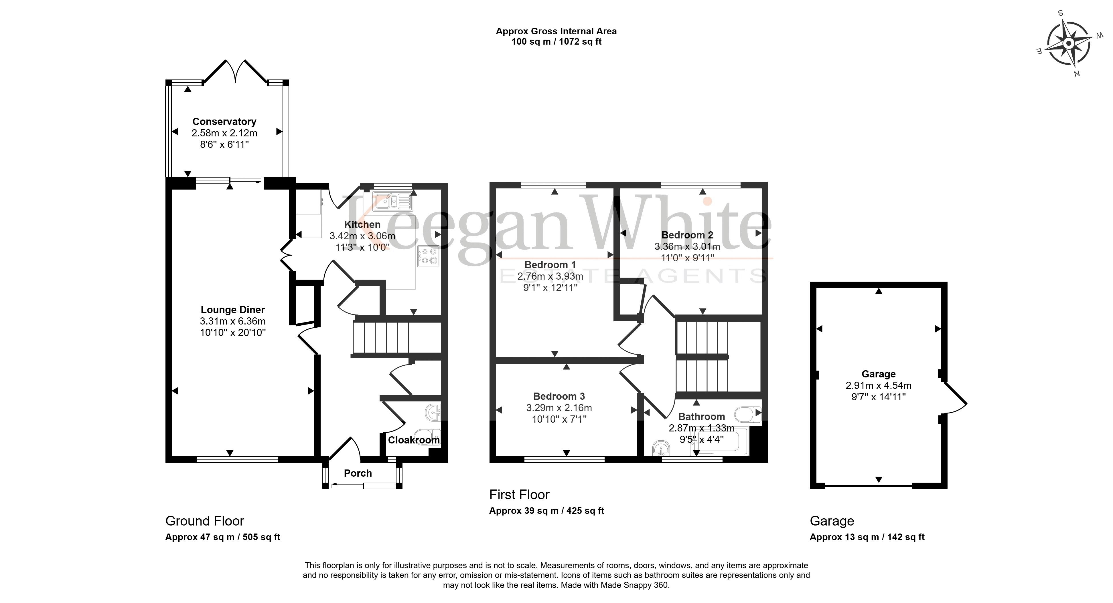 7, Oakwood, Flackwell Heath floorplan