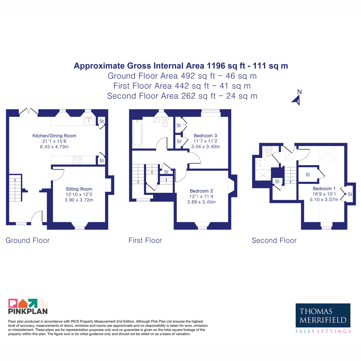 1 Craven Villas, Faringdon Road, Kingston Bagpuize floorplan