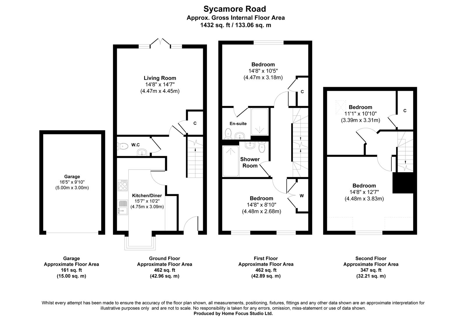 20, Sycamore Road, Bordon floorplan