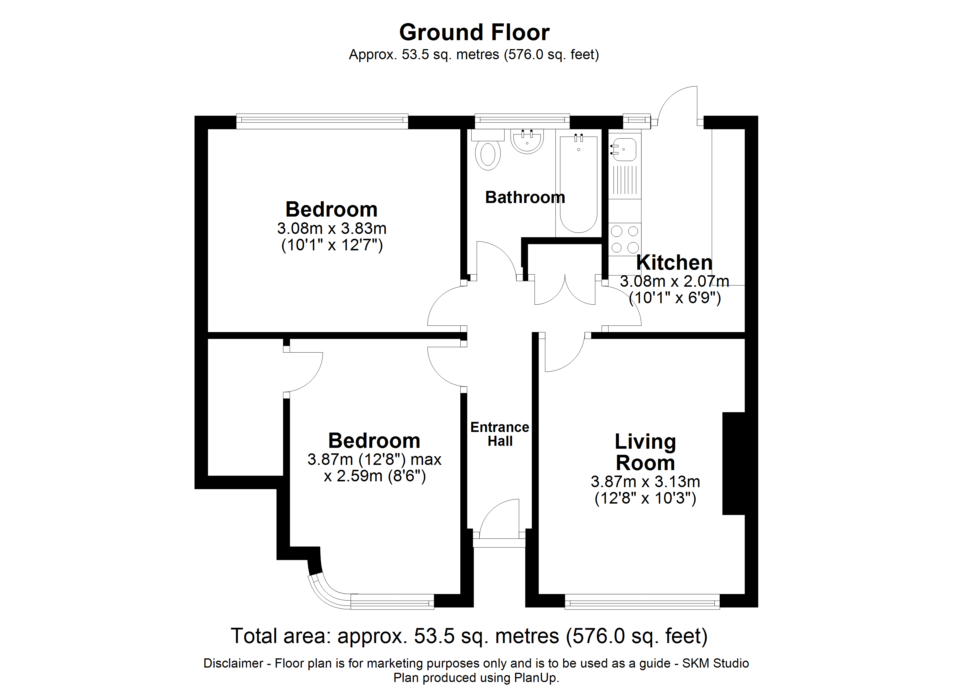 Farnham Road, Slough SL2, 2 bedroom for sale 64137198