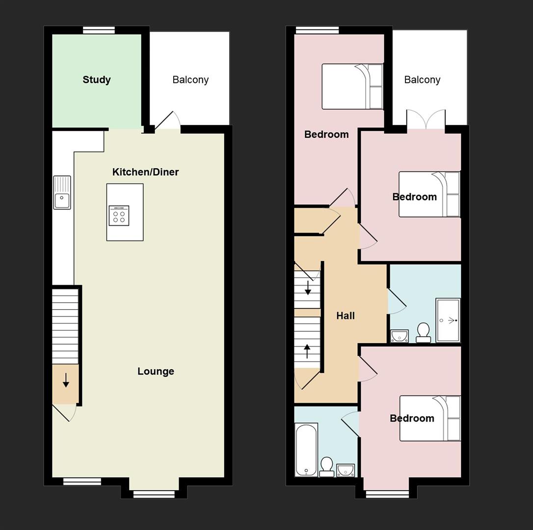 3 Bedrooms Flat to rent in Severn Square, Canton, Cardiff CF11