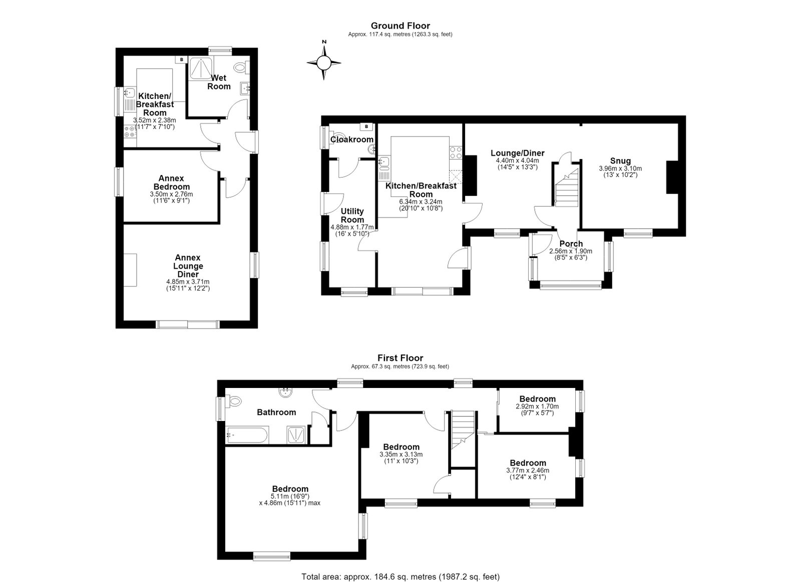 Conaboy, Tithe Farm Lane, Gloucester floorplan