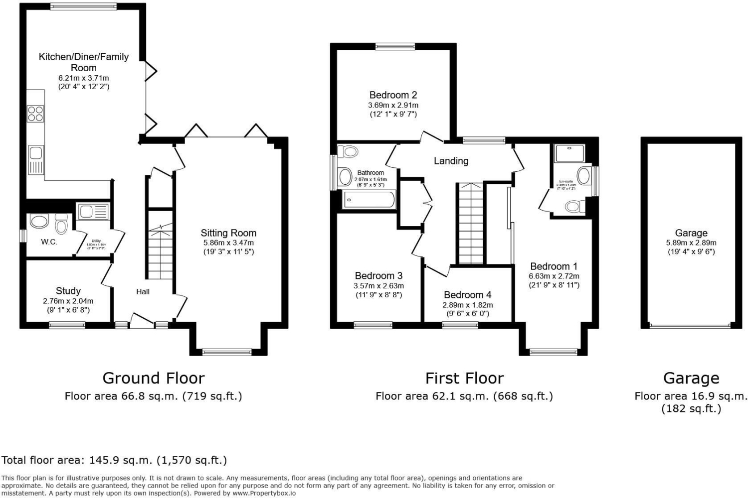 3, Gerards Gill, Durham floorplan