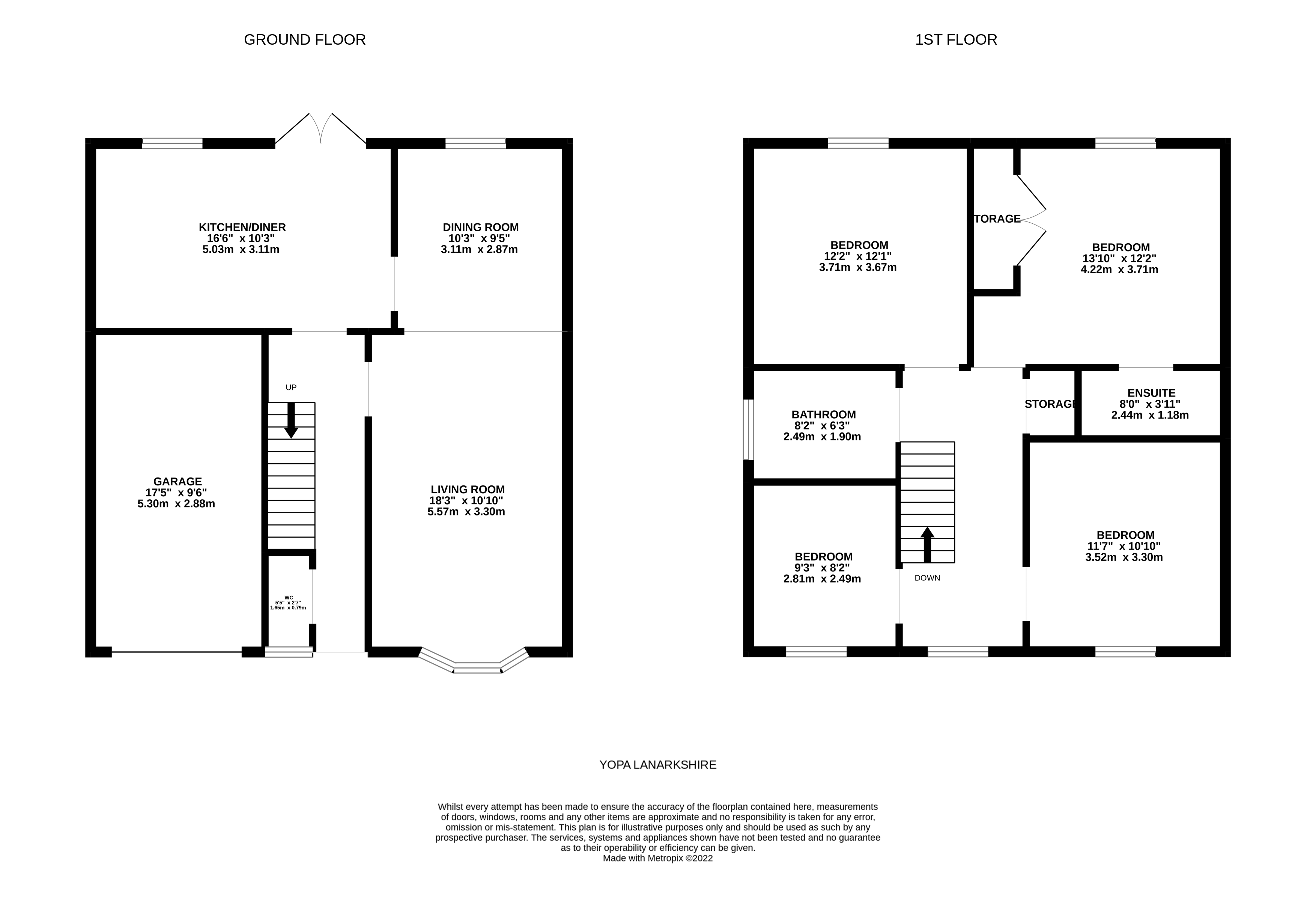 Bickerton Wynd, Kirkmuirhill, Lanark ML11, 4 bedroom detached house for