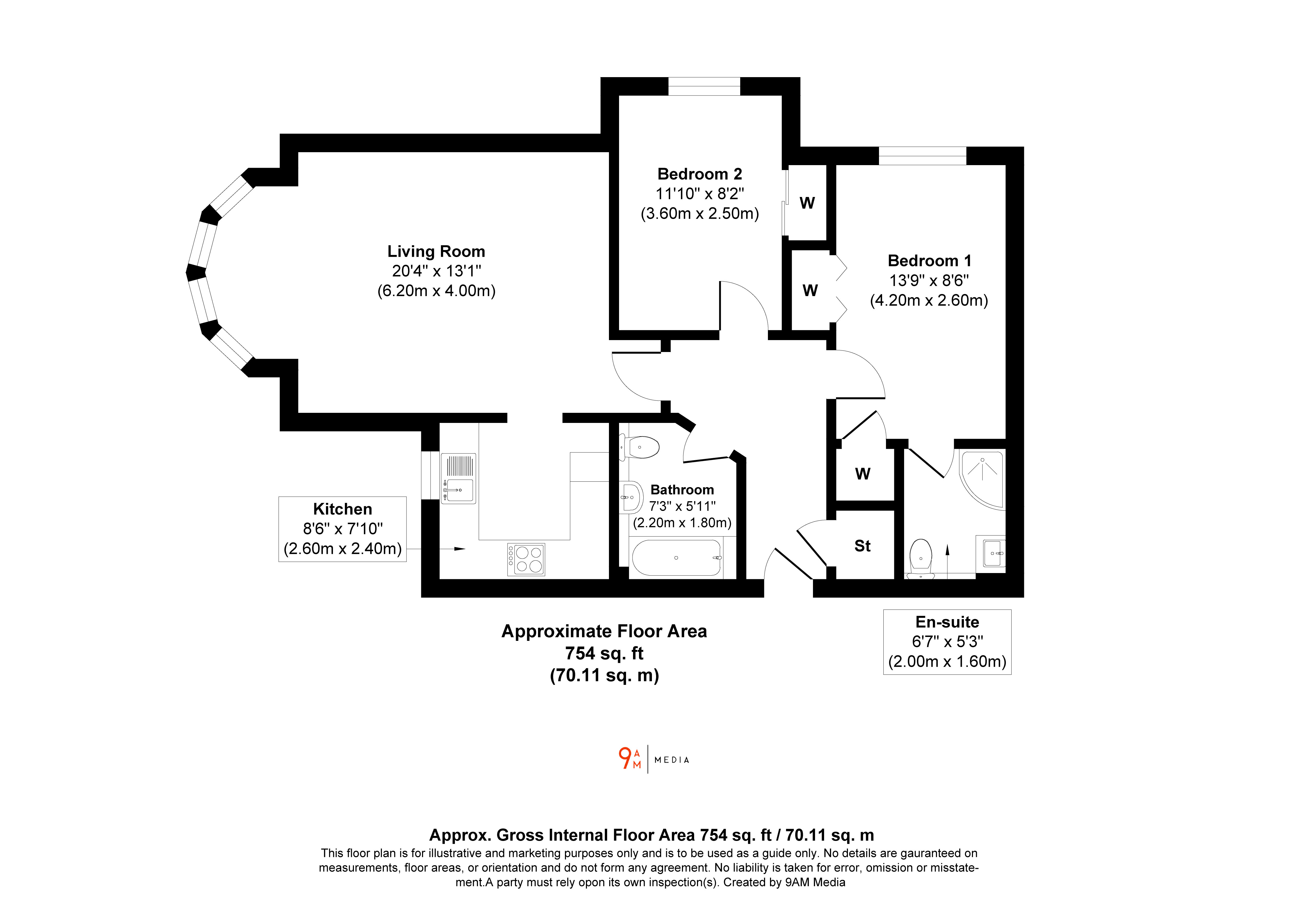 193, Harbour Place, Dalgety Bay floorplan