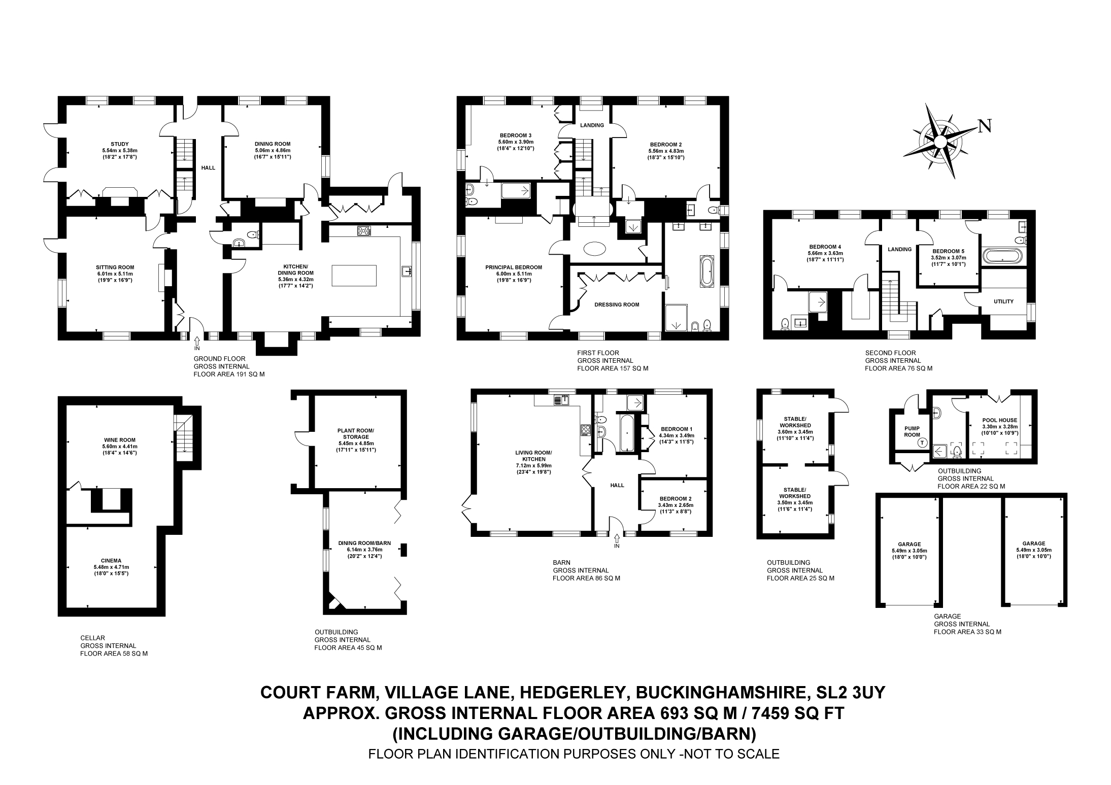 Court Farm,, Village Lane, Hedgerley floorplan