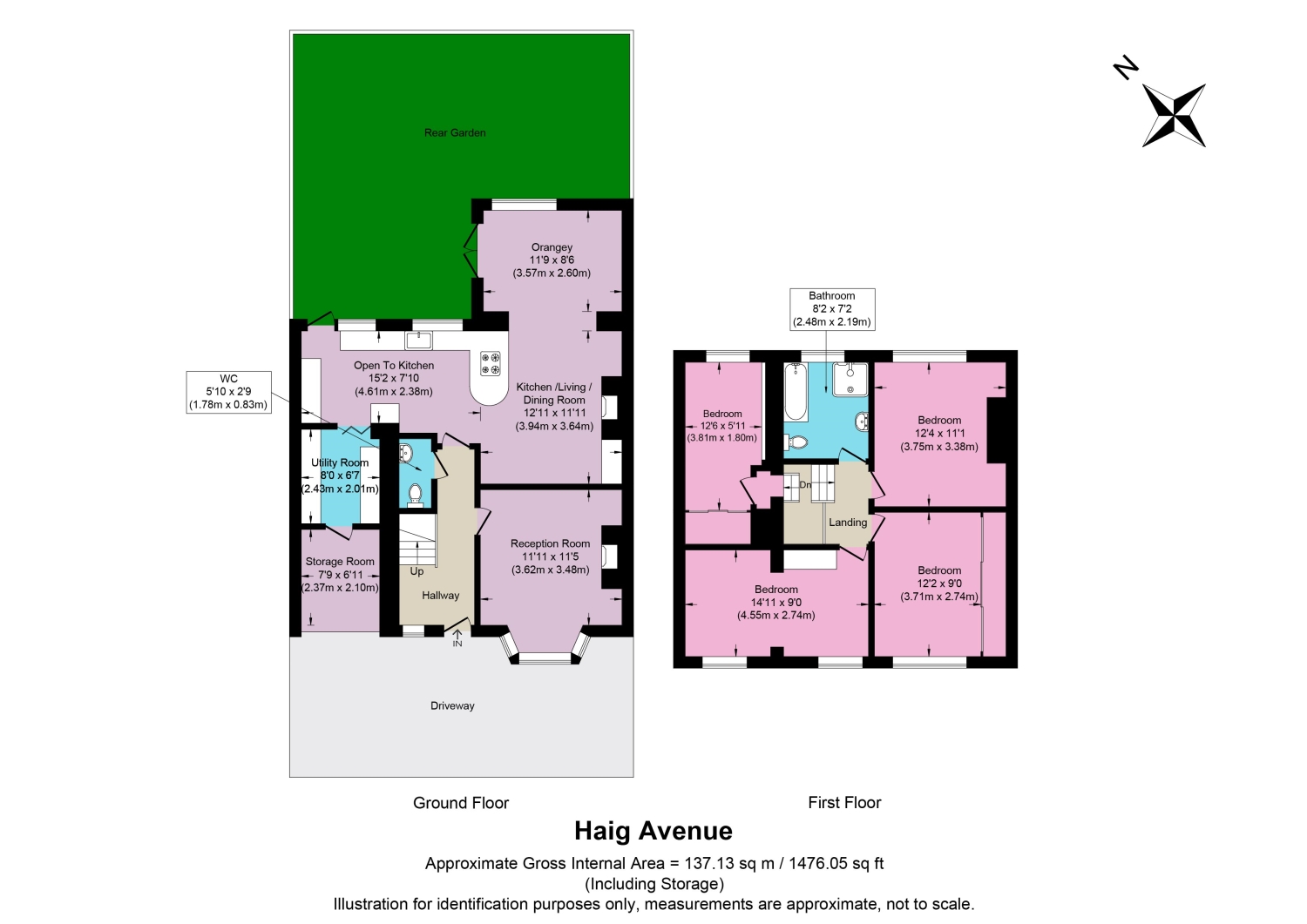 26, Haig Avenue, Whitley Bay floorplan