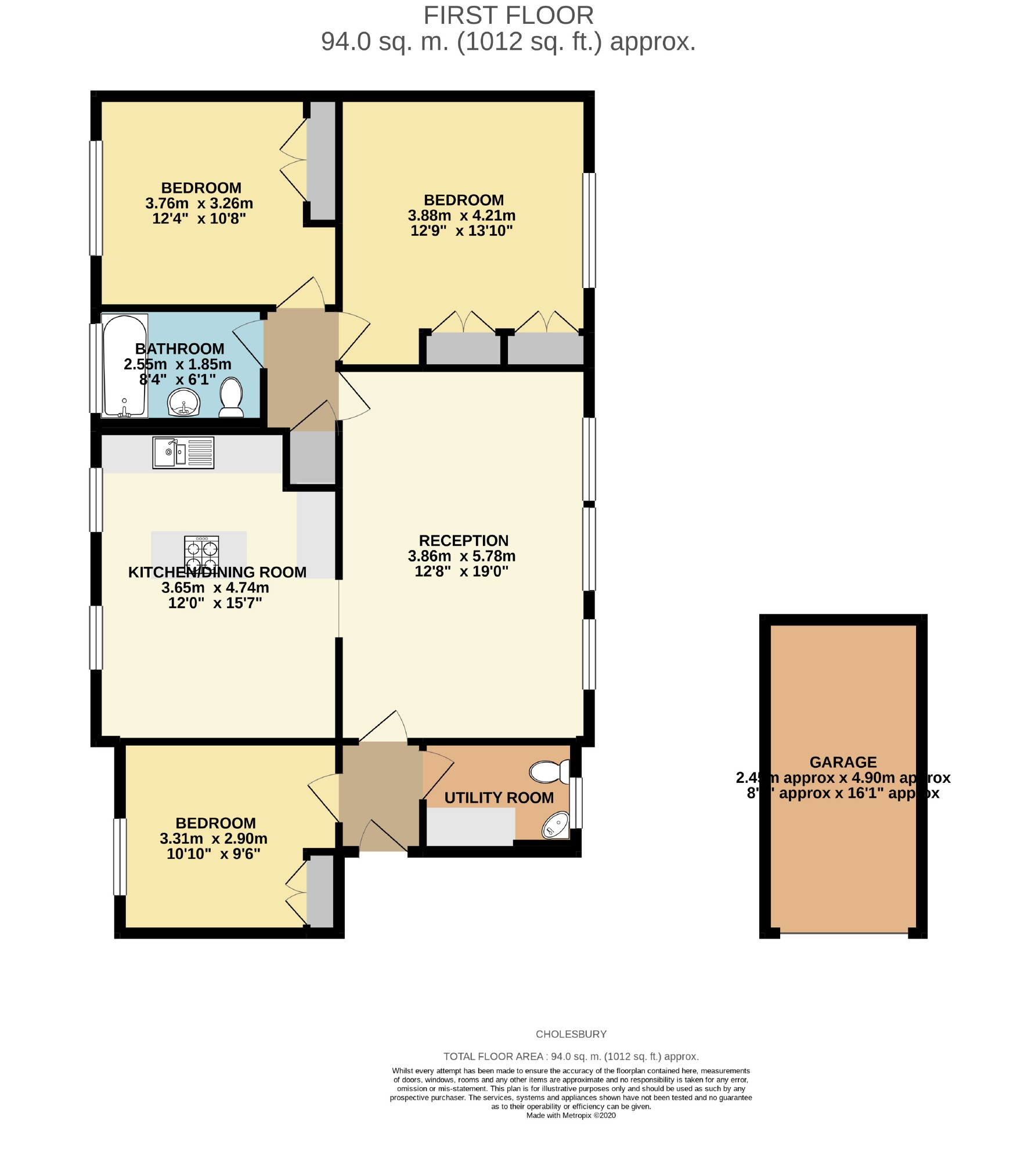 3 bed flat for sale in Cholesbury, Carpenders Park, Watford WD19 Zoopla