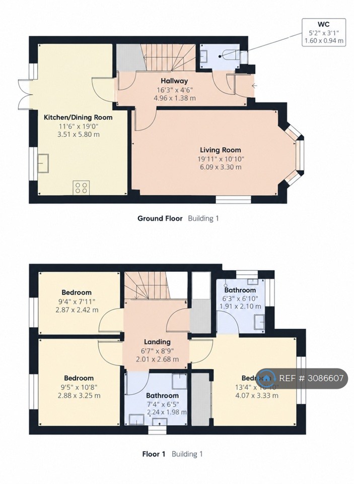 Spencers Wood, Reading floorplan