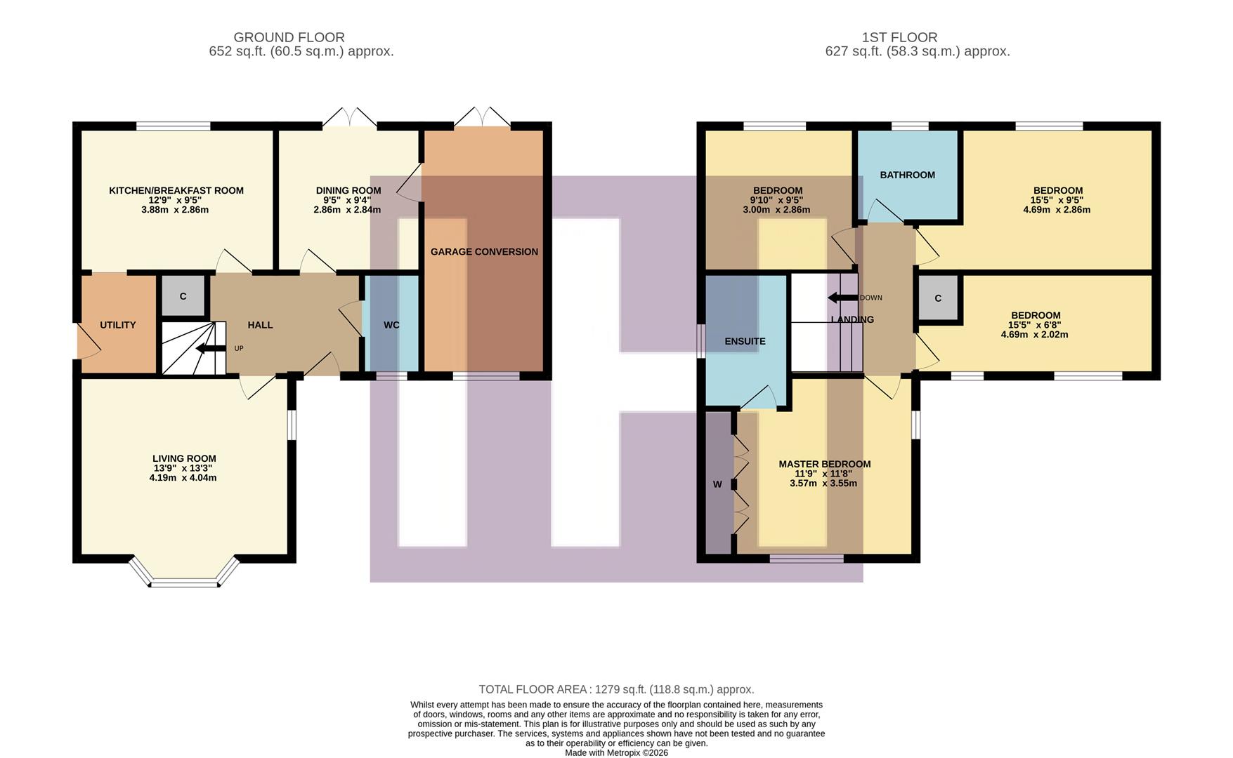 19, The Pasture, Stockton-On-Tees floorplan