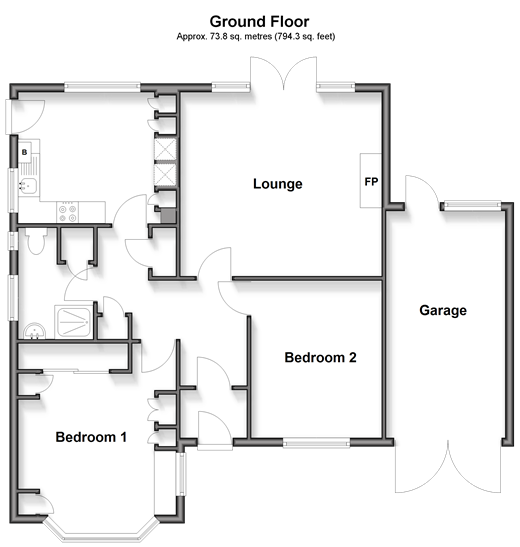 Northdown Park Road, Margate floorplan