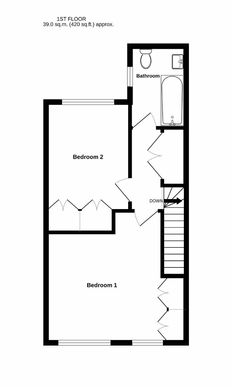 4a, Mayers Road, Deal floorplan