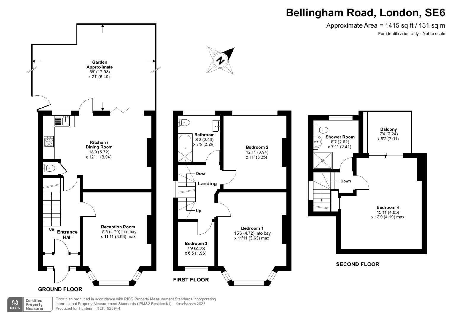 Bellingham Road, London SE6, 4 bedroom property for sale 63341596