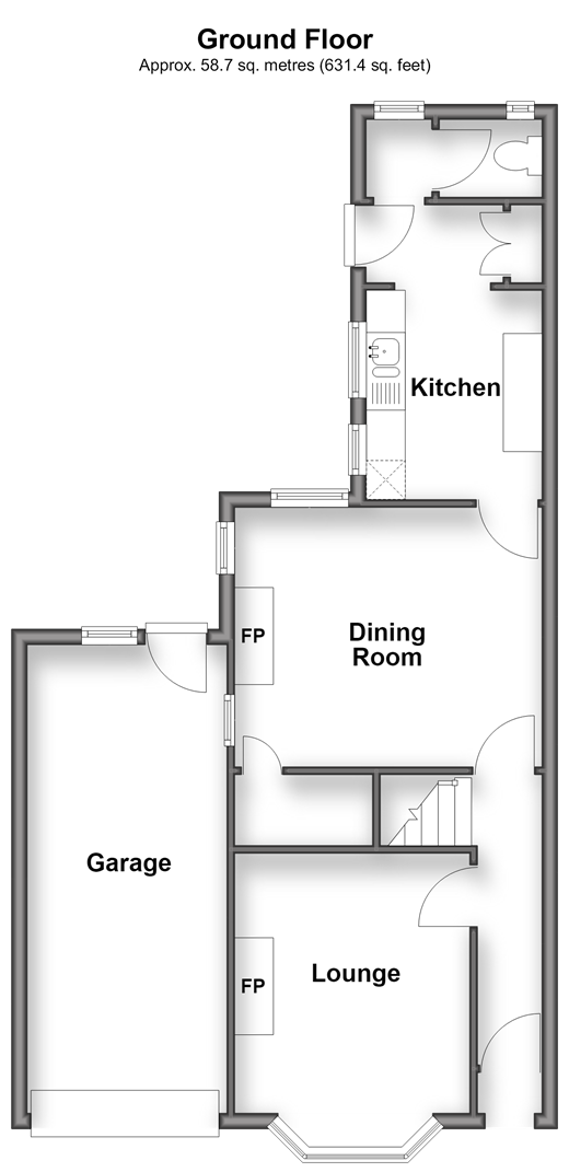 Mill Road Frindsbury, Rochester floorplan
