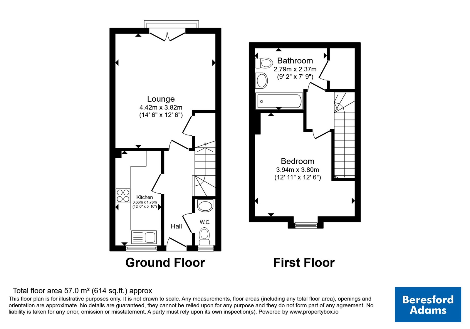 Apartment 49, Granary Wharf,, Steam Mill Street, Cheshire floorplan