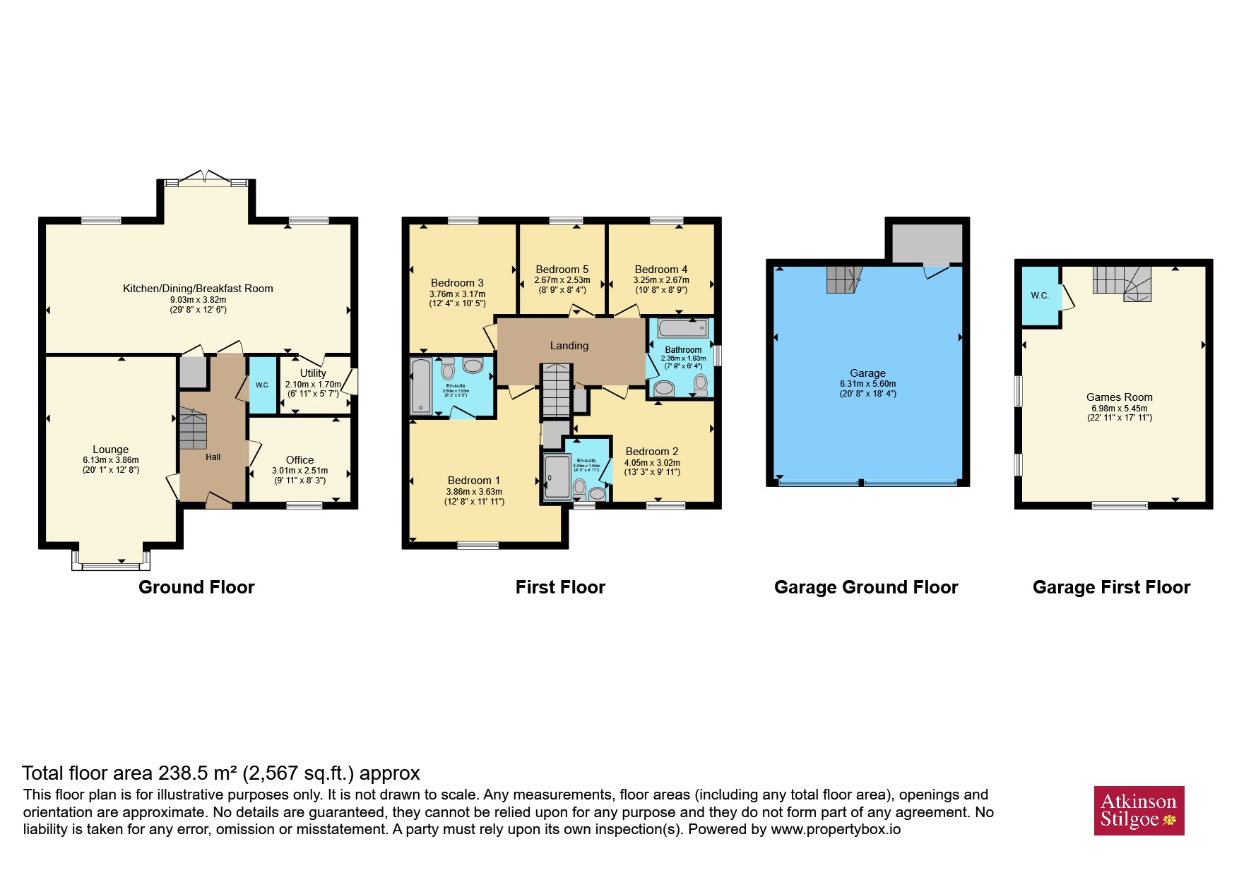 25, Martin Drive, Kenilworth floorplan