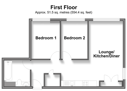 Station Road, Redhill floorplan
