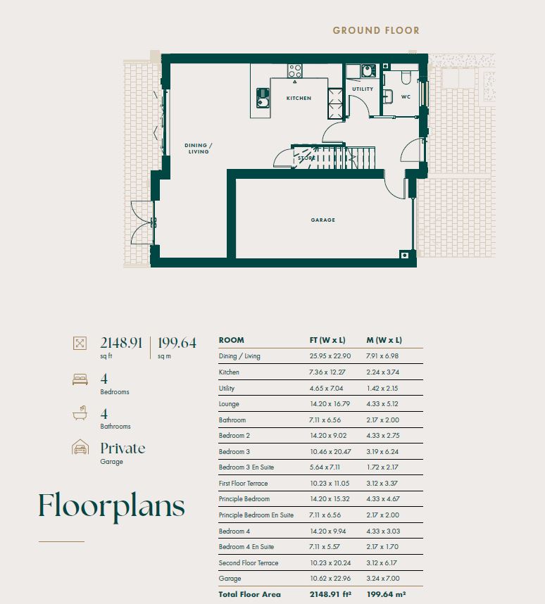 9, Aquilla Row, Great Warley floorplan