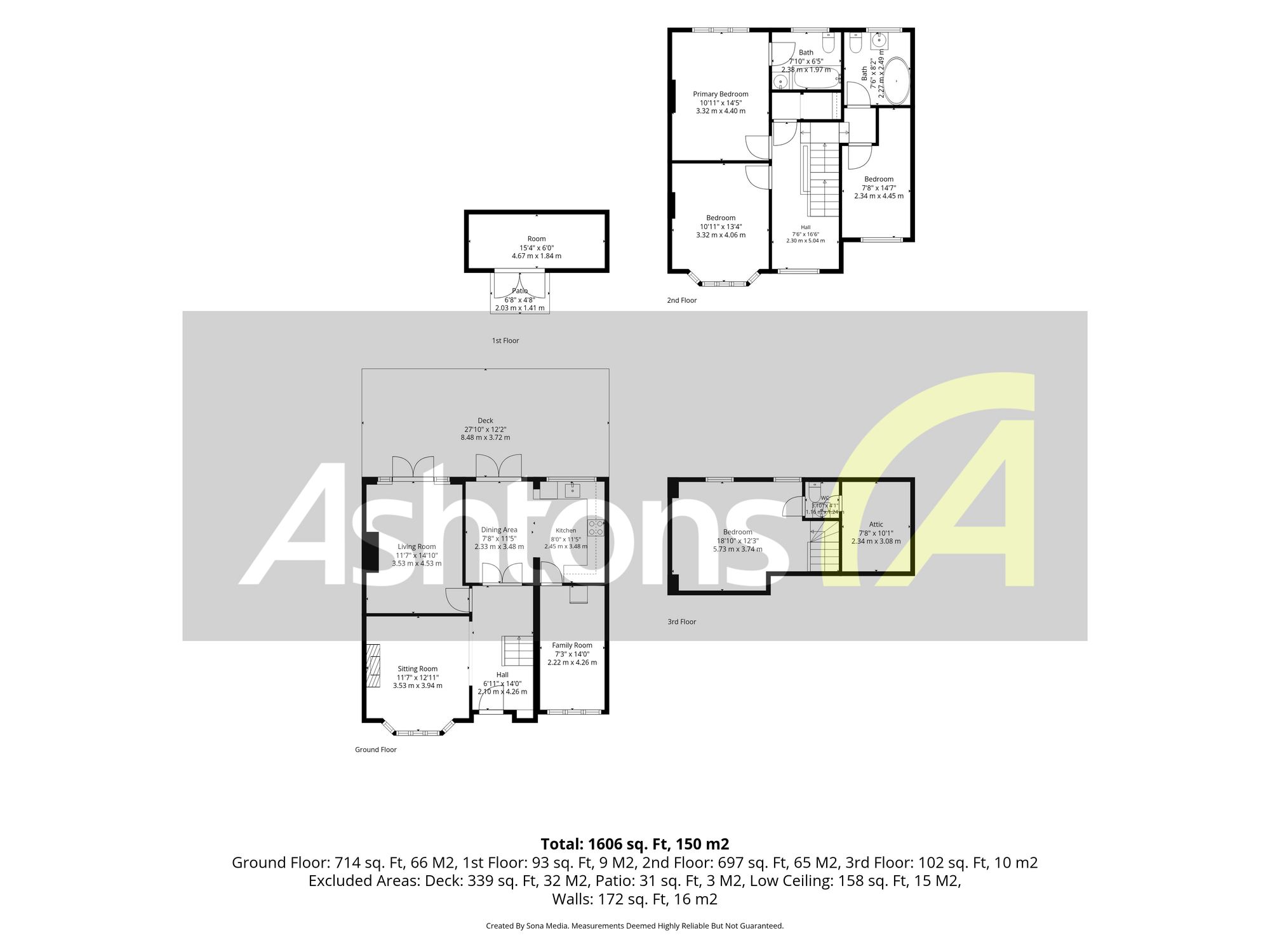 14 Addison Square, Widnes floorplan