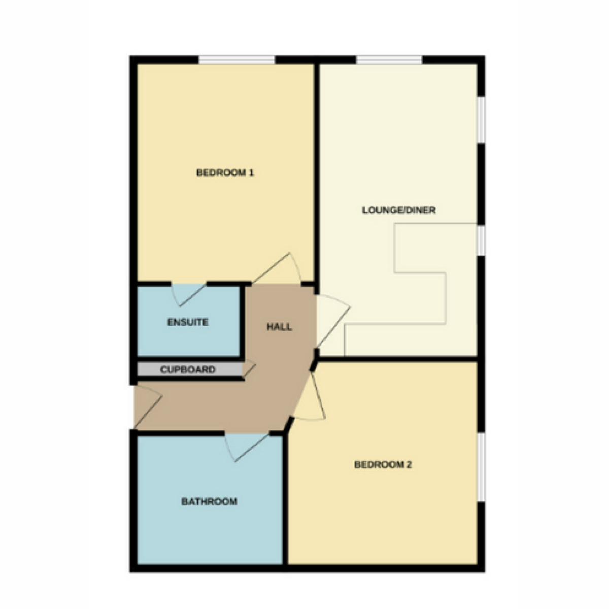 302, Church Road, Cardiff floorplan