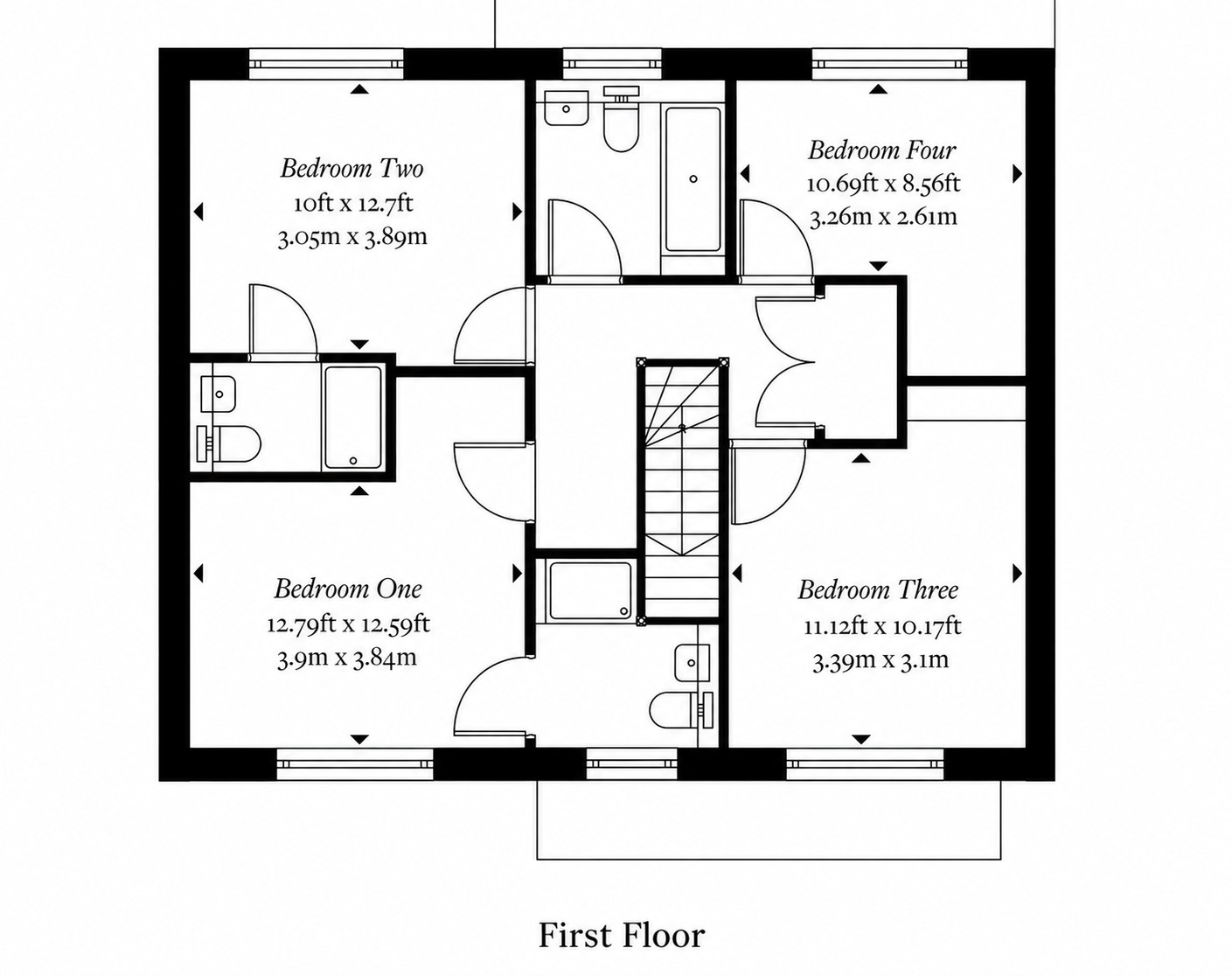 Plot 15, 15, Windermere Way, Chelmsford floorplan