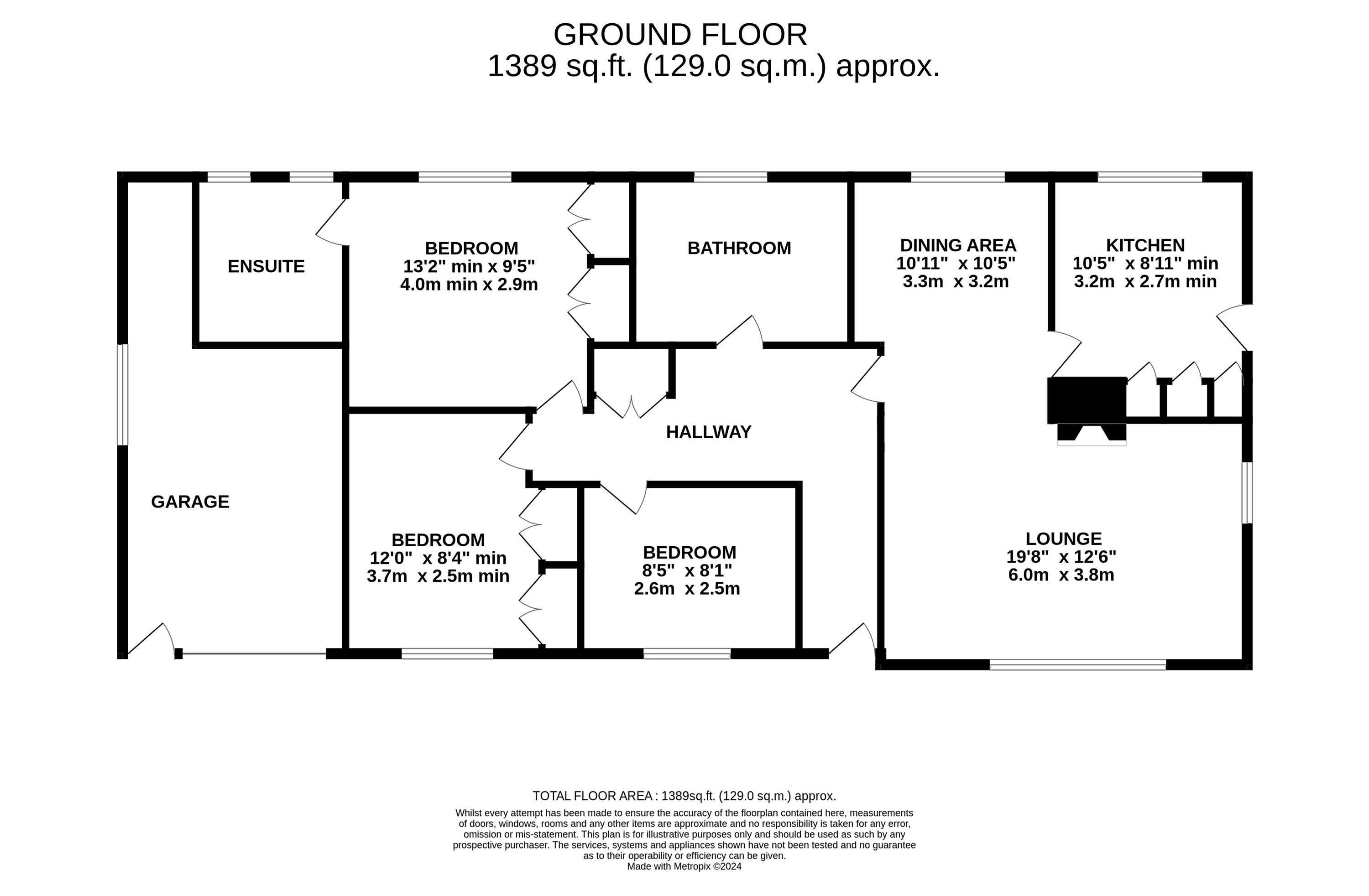 445, Colne Road, Barnoldswick floorplan