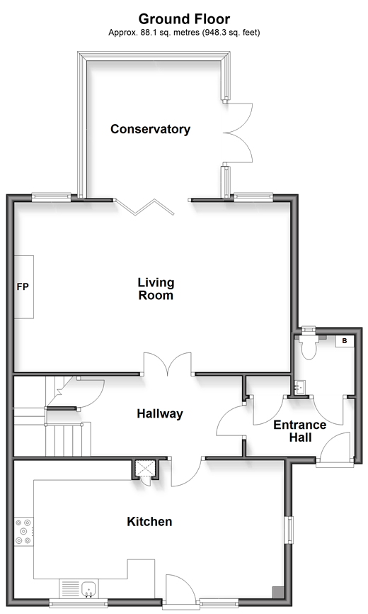 Ingleden Park Road, Tenterden floorplan