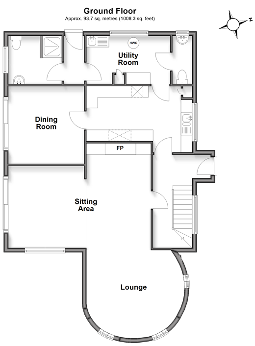 Cradducks Lane Staplehurst, Tonbridge floorplan