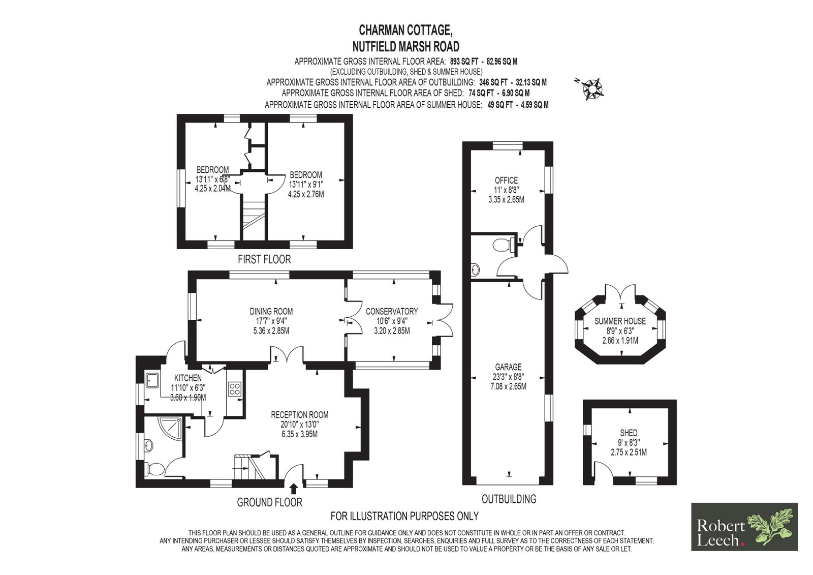 Charman Cottage, Nutfield Marsh Road, Redhill floorplan