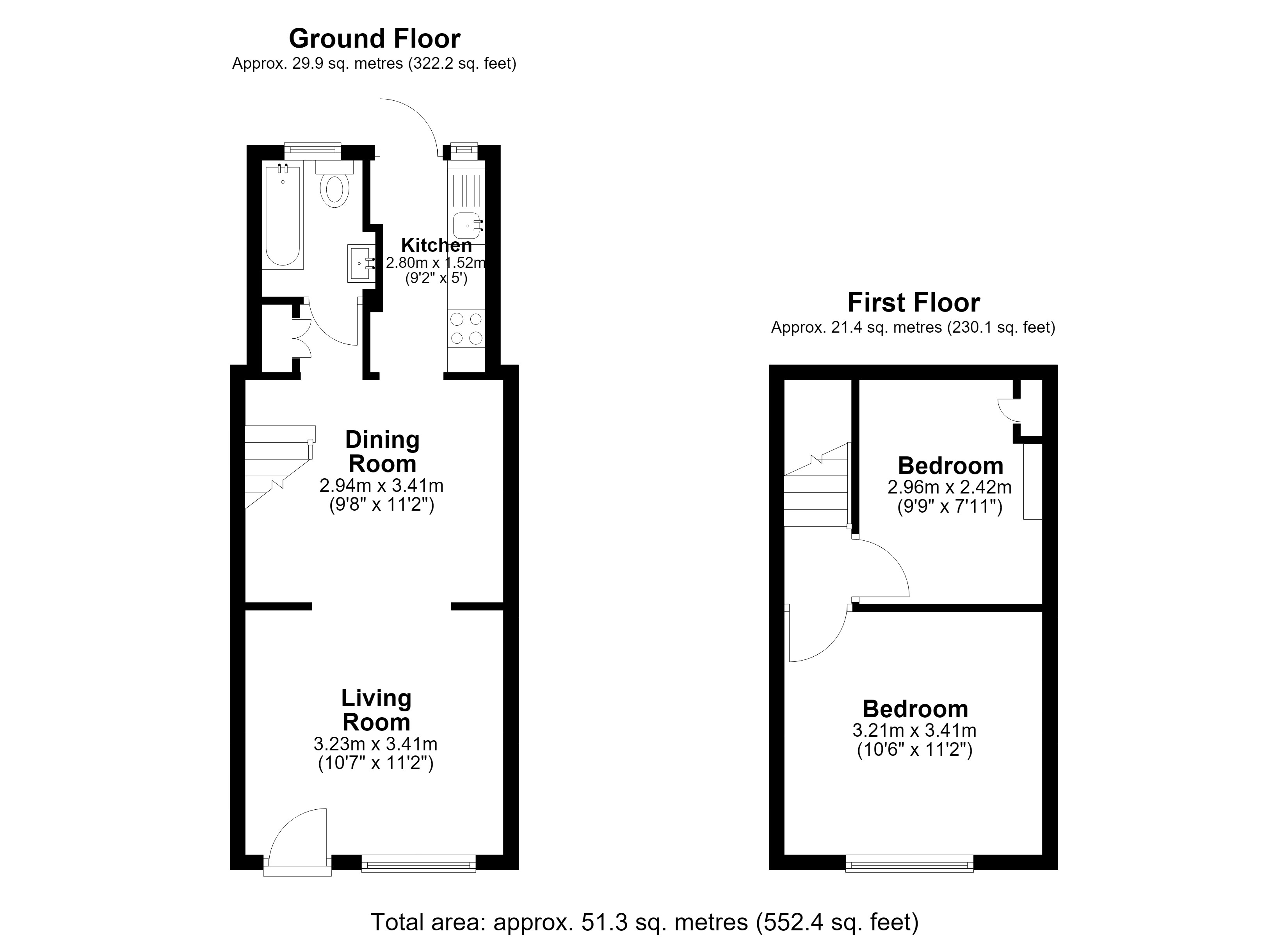 45, Harold Road, Surrey floorplan