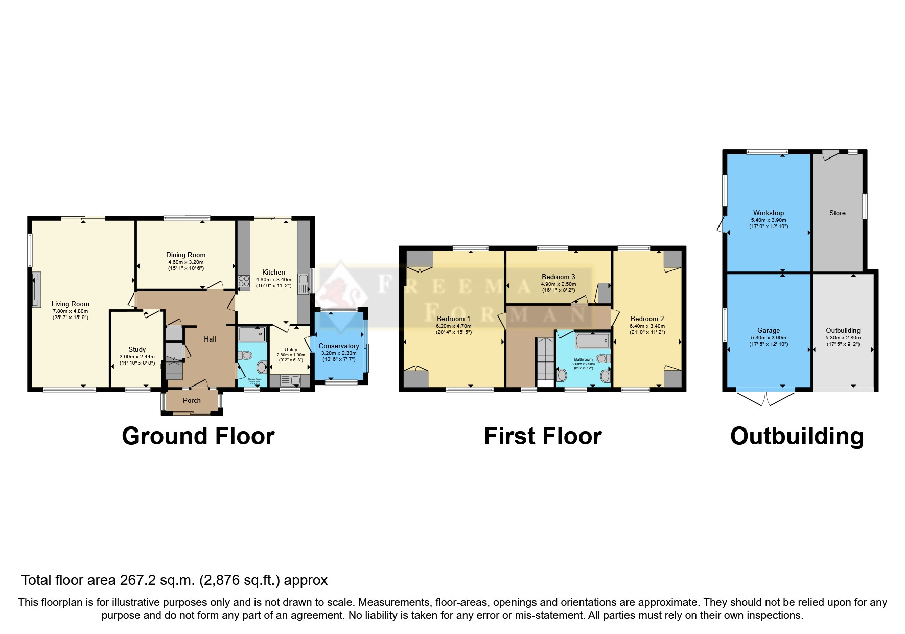 Alberta,, Crowborough Road, Uckfield floorplan