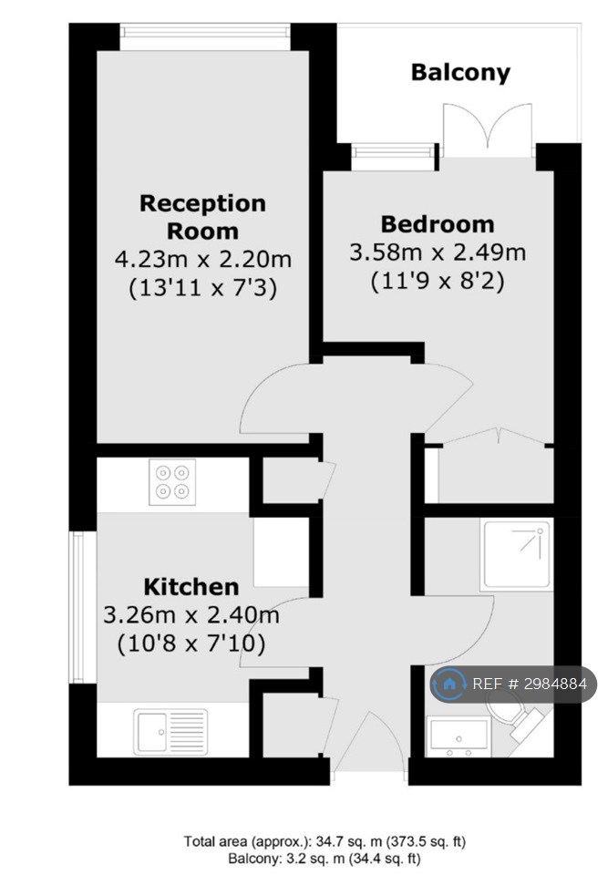 Windmill, New North Street Holborn, London floorplan