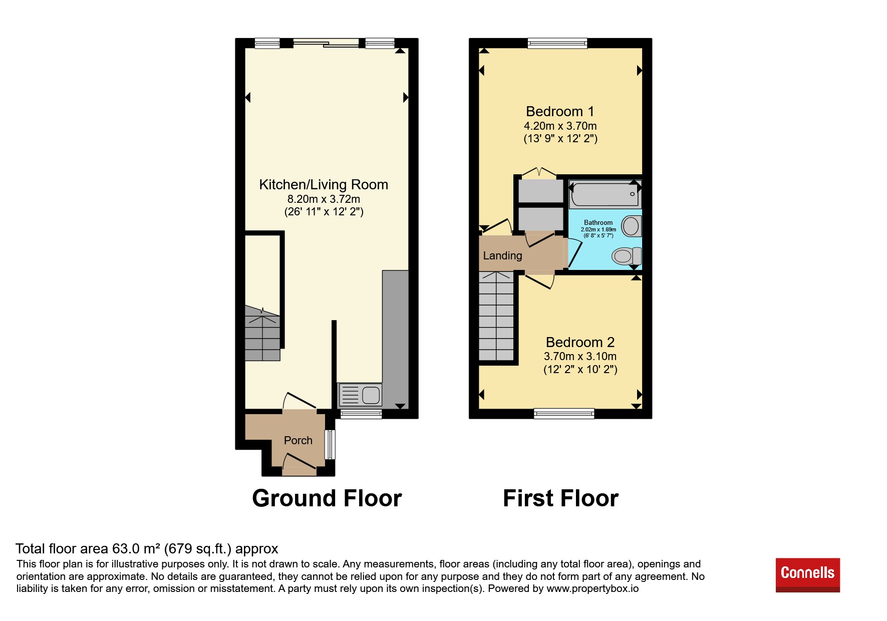 31, Achilles Close, Walsall floorplan