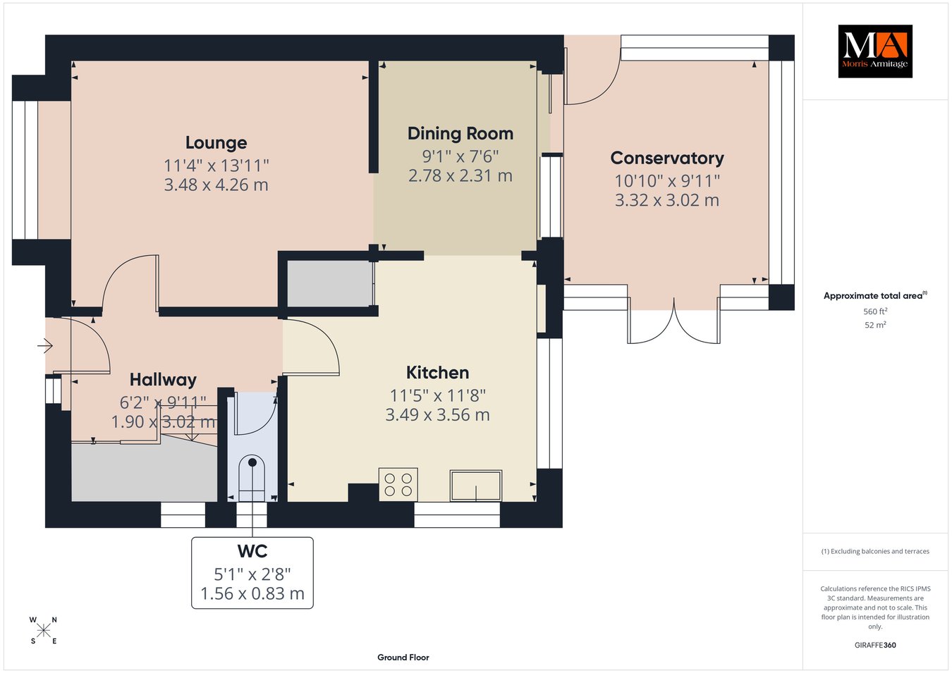 46, Wisbech Road, Ely floorplan