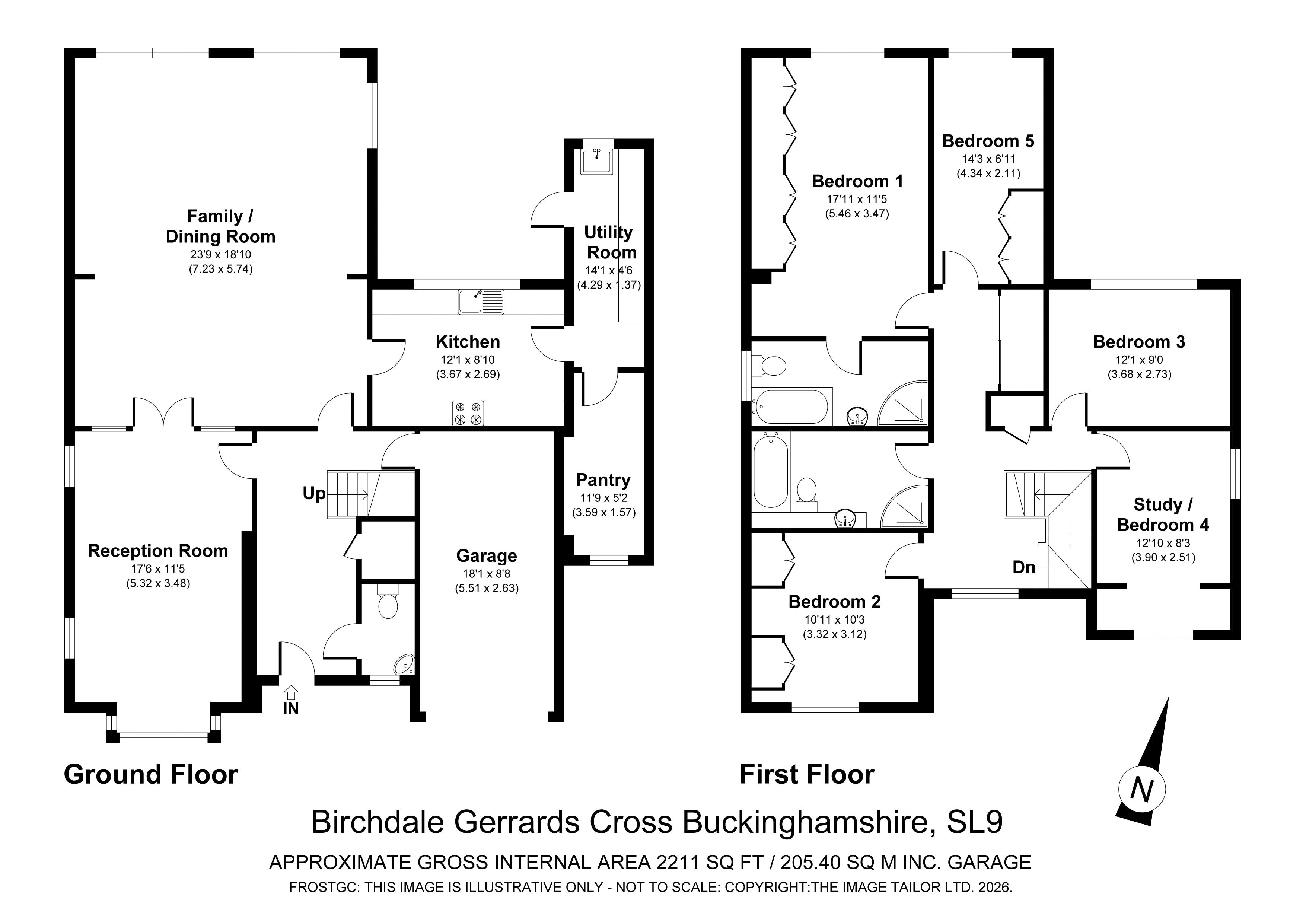 Birchdale, Buckinghamshire floorplan