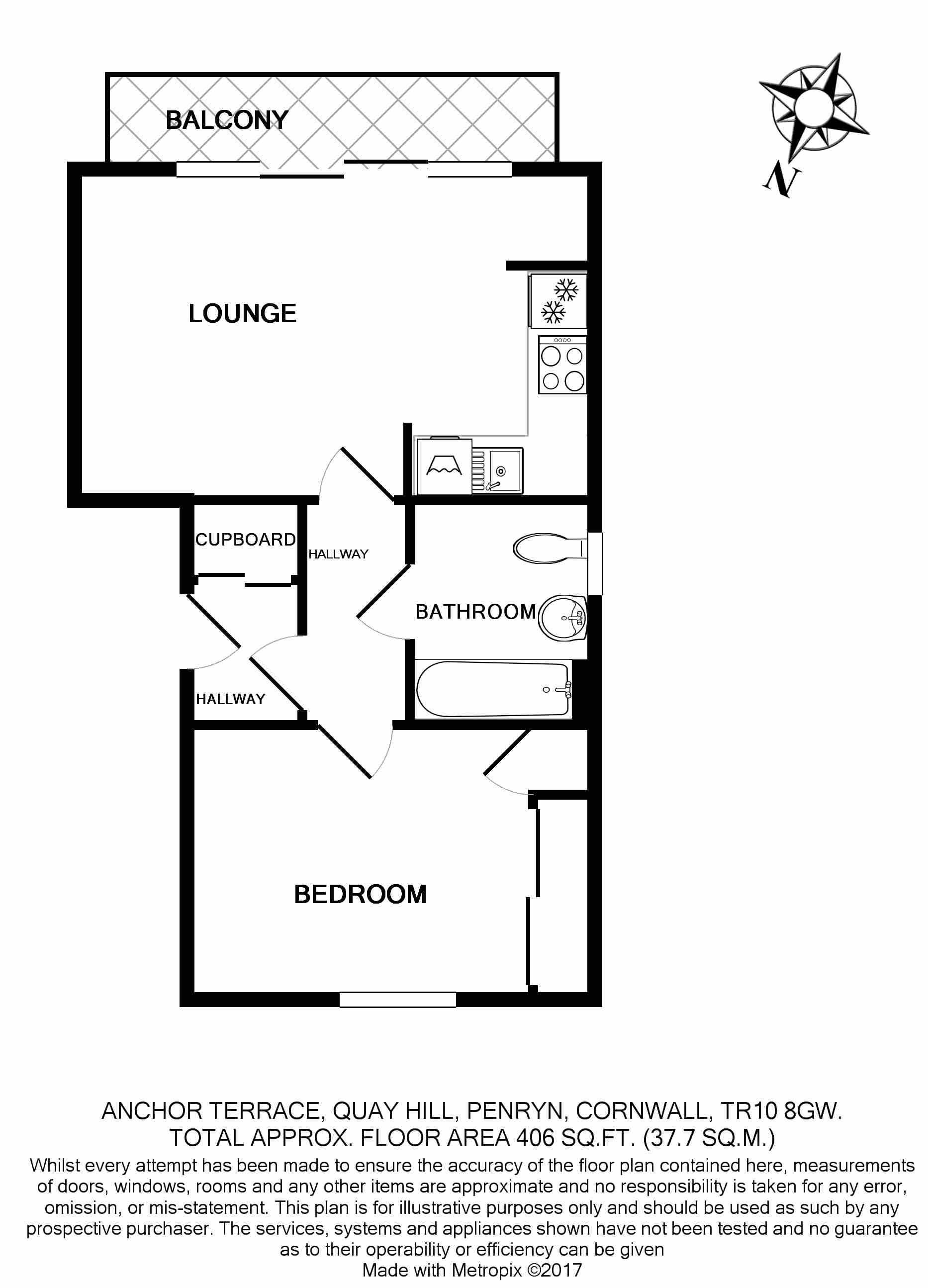 2, Anchor Terrace, Penryn floorplan