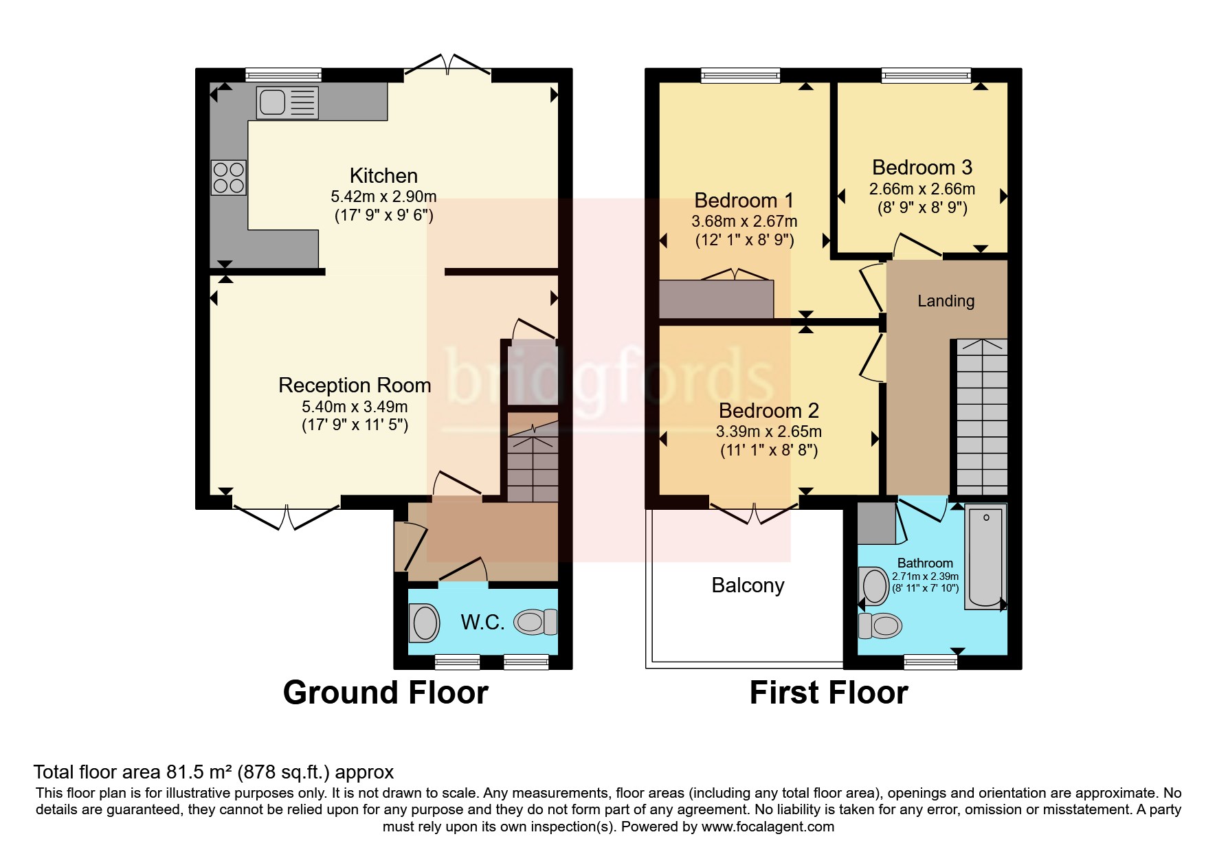 16, Riverside View, Whitby floorplan