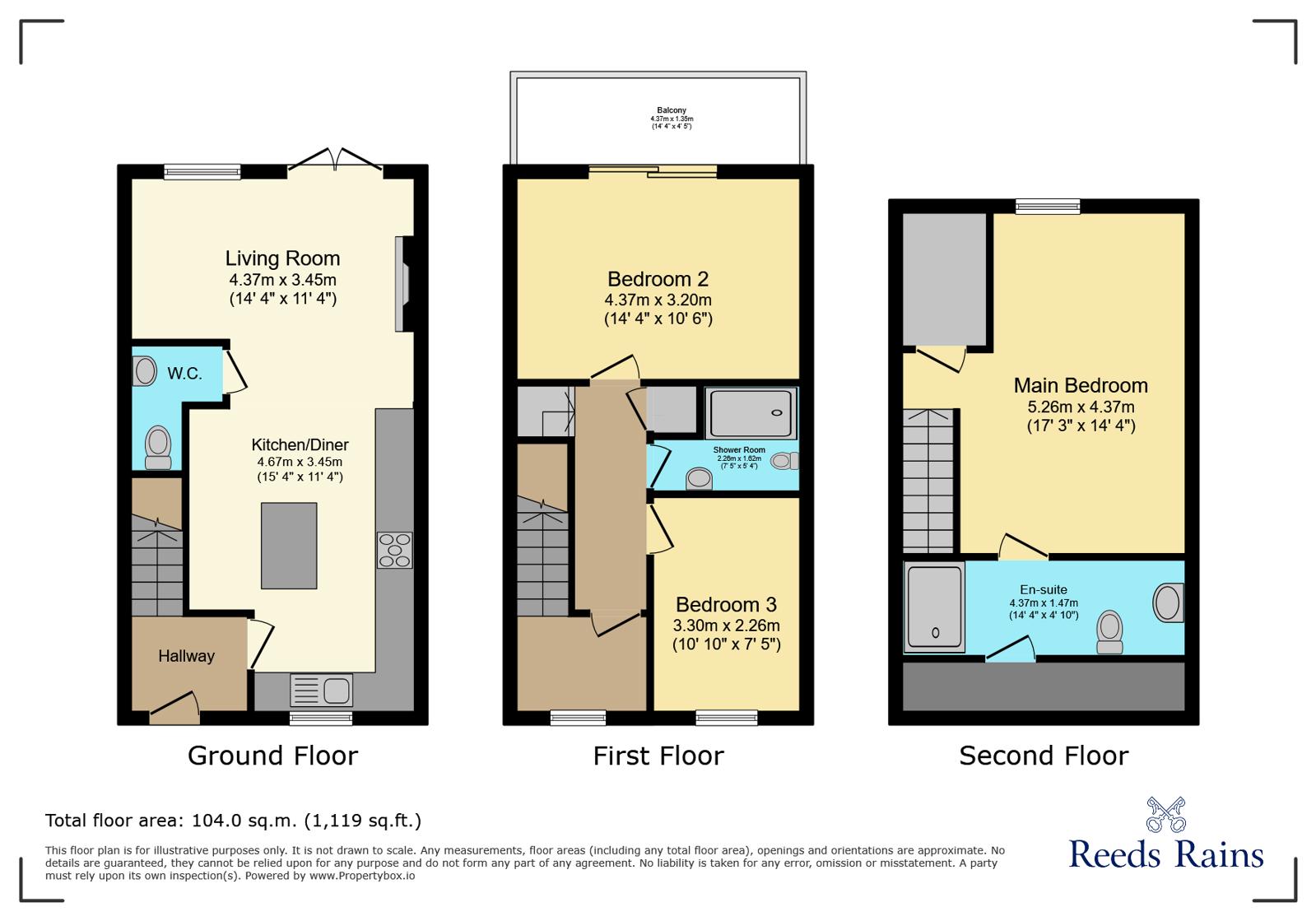 35, Ladyfield Street, Cheshire floorplan