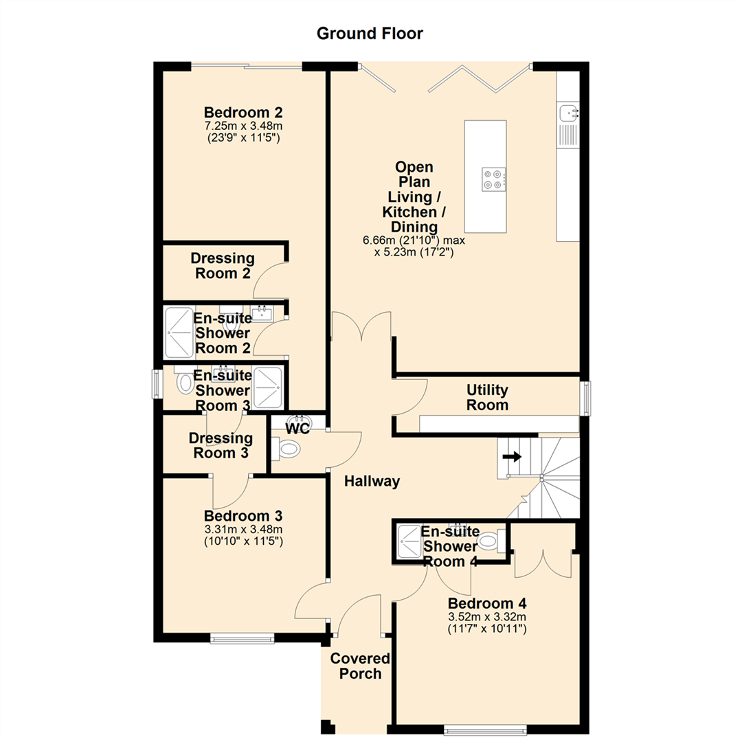 26, Healds Green, Oldham floorplan