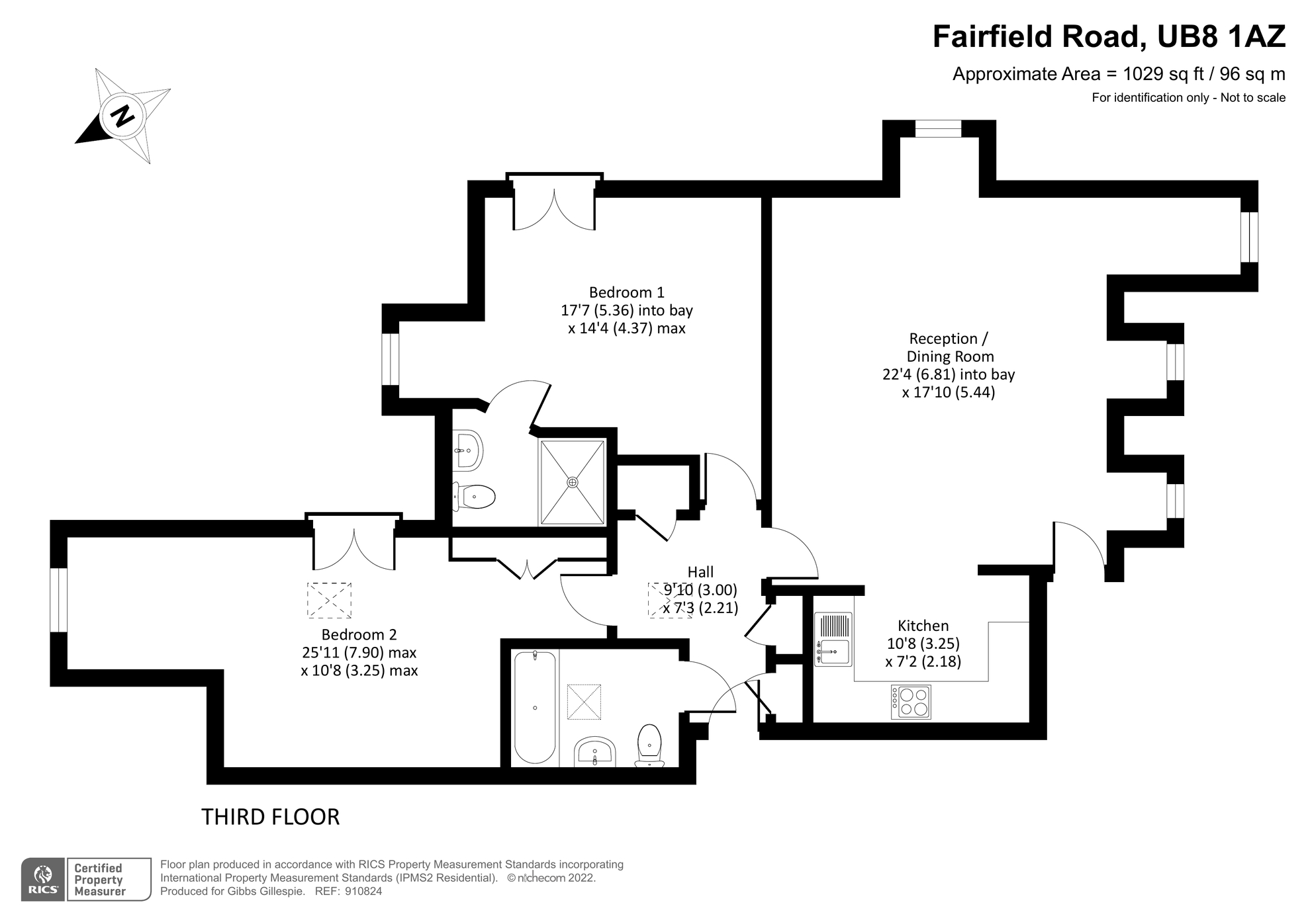 Fairfield Road, Uxbridge, Middlesex UB8, 2 bedroom flat to rent 64865685 PrimeLocation