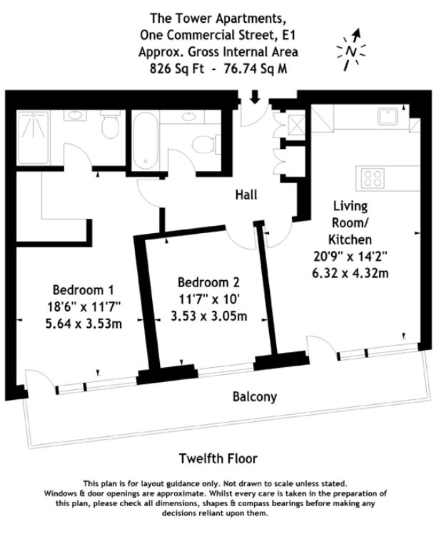 2 Bedrooms Flat to rent in One Commercial Street, Crawford Building, Aldgate E1